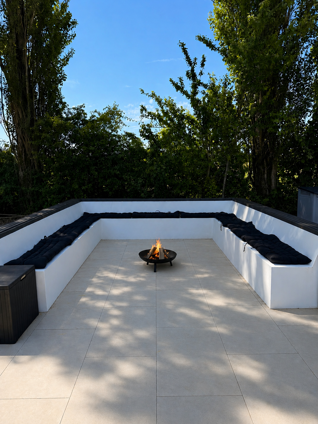 Fire pit evenings
